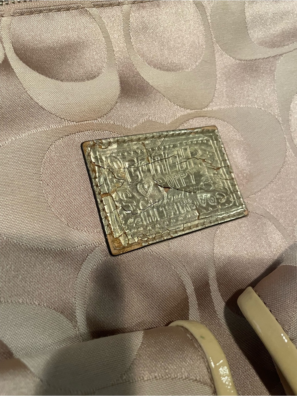 Coach Poppy Signature Double Pocket Hobo Bag - Picture 4 of 12